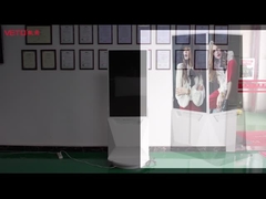 Εσωτερική ψηφιακή σήμανση διπλής όψης 43 ιντσών Προαιρετικό επιδαπέδιο κιόσκι