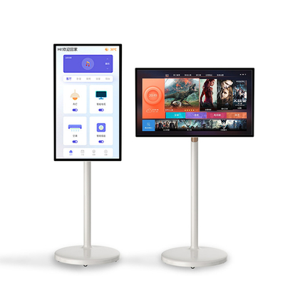 Ασύρματη φόρτιση Android Διαδραστική οθόνη φορητή τηλεόραση κινητή 350cd/m2 φωτεινότητα