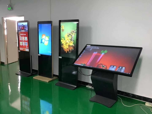 ΒΕΤΟ 43 49 55 ιντσών εσωτερικό εμπορικό κέντρο LCD οθόνη πάτωμα στέκεται ψηφιακή σήμανση Τοτέμ διαφήμιση player