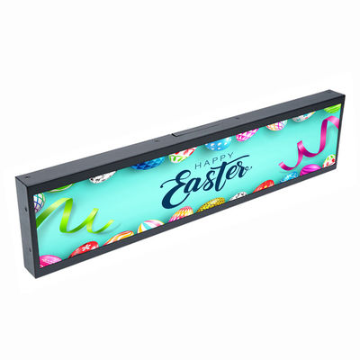 Ποιότητα ΒΕΤΟ Εμπορικό Ultra Wide Stretched Bar Lcd Digital Signage Android Bar Lcd Panel Διαφήμιση οθόνη οθόνης Εργοστάσιο