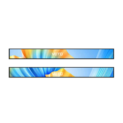 ΒΕΤΟ Ultra Thin Wall Mount Stretched Bar LCD Display 23.1 ιντσών εσωτερική επιφάνεια