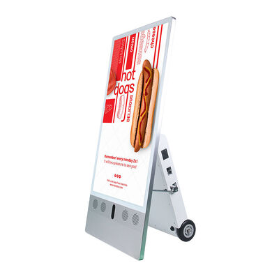 Ποιότητα VETO Outdoor 32 43 55 Inch Ψηφιακή Αφίσα Αδιάβροχη Φορητή Ψηφιακή Σήμανση με Φόρτιση Εργοστάσιο