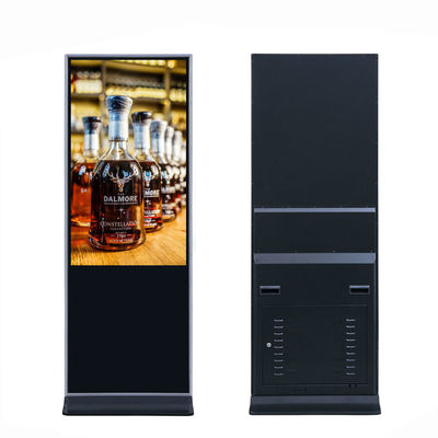 VETO 43 49 55 ιντσών LCD οθόνη ψηφιακής σήμανσης 4K χωρητική εσωτερική διαφήμιση οθόνη αφής
