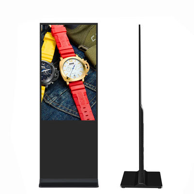 VETO 65 ιντσών εσωτερικό Android LCD διαφημιστικό παίχτη 4k πάτωμα στέκεται οθόνη αφής ψηφιακή σήμανση