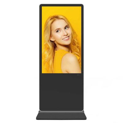 Ποιότητα ΒΕΤΟ Andriod Φόρο Στάσης Ψηφιακή Σηματογράφηση 43 ιντσών εσωτερική διαφήμιση που παίζει εργοστάσιο