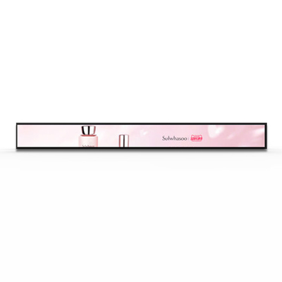 VETO Customisizd Μέγεθος 4K Τεντωμένη Ελάφια LCD οθόνη Ultra Thin Bar Lcd Panel για λιανικό εμπόριο